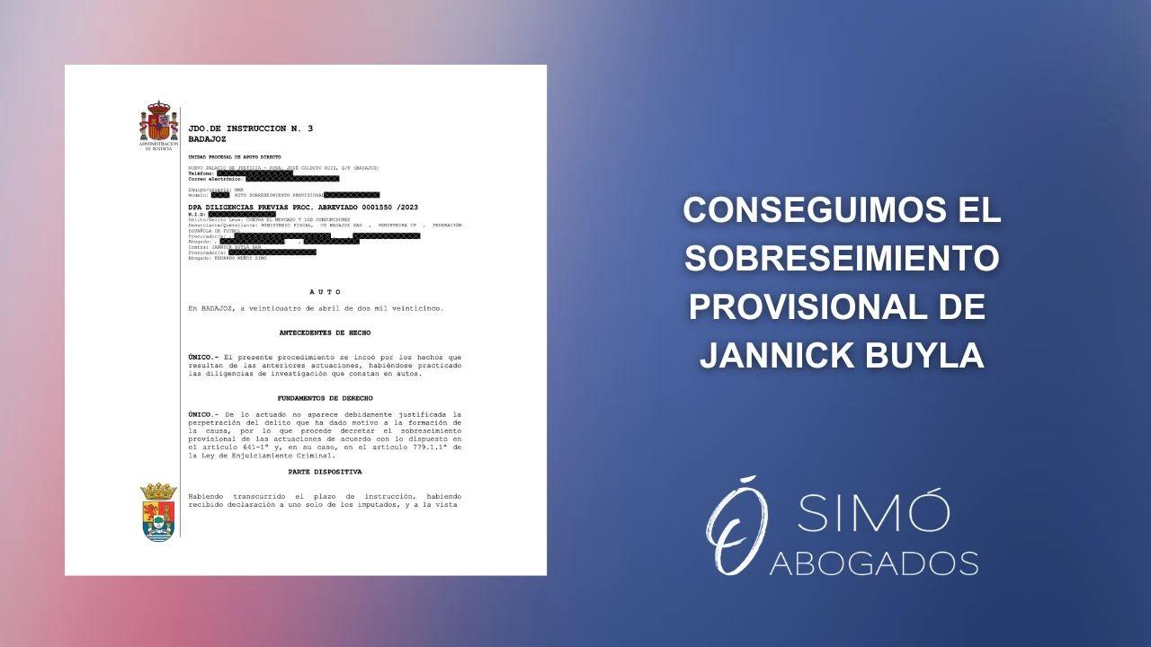 Archivada una causa por corrupción deportiva