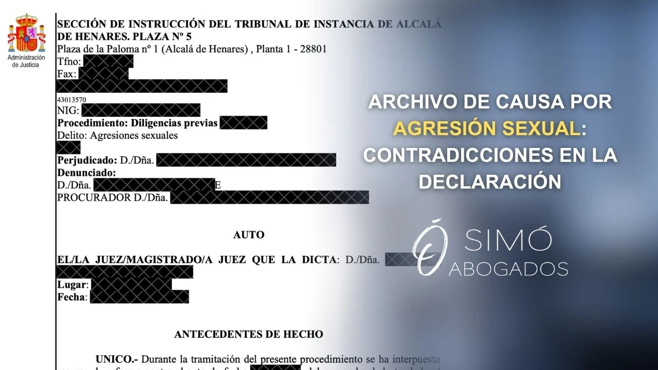 Conseguimos el archivo de una agresión sexual